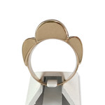 Bague d'occasion 2 ors 585 filigrane - vue 3