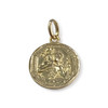 Médaille regligieuse d'occasio or 750 jaune - vue V1