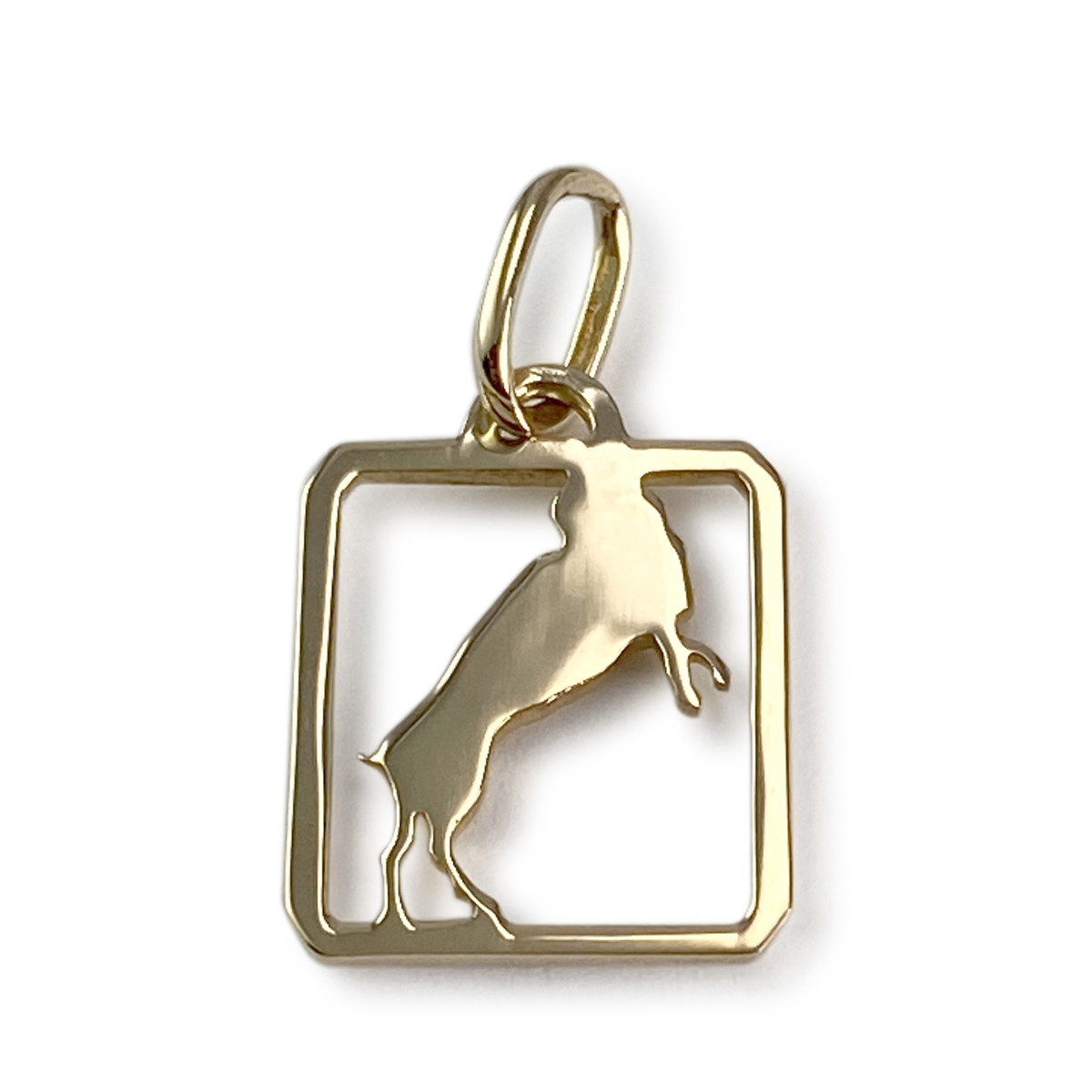 Pendentif bélier d'occasion or 750 jaune - vue 2