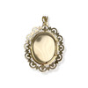 Pendentif d'occasion or 750 jaune porte photo - vue V2