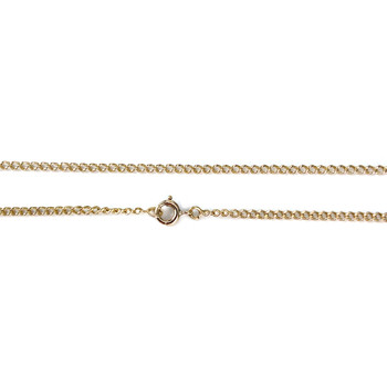 Chaîne d'occasion or 750 jaune maille gourmette 62 cm