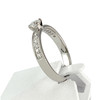 Bague d'occasion or 750 blanc diamants - vue V2