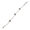 Bracelet d'occasion argent 925 perle de tahiti 19 cm - vue V2