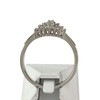 Bague d'occasion or 750 blanc diamants - vue V3