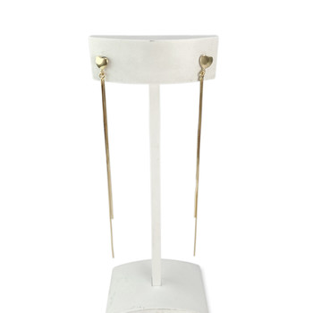 Boucles d'oreilles pendants d'occasion or 750 jaune