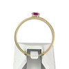 Bague d'occasion or 750 2 tons rubis - vue V3