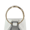 Bague d'occasion or 375 2 tons diamants - vue V3