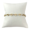 Bracelet d'occasion or 750 jaune maille grain de café 23 cm - vue V1