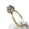 Solitaire d'occasion 2 ors 750 zirconia - vue V2