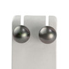 Boucles d'oreilles clous d'occasion or 375 jaune perles de tahiti - vue V1