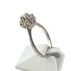 Bague d'occasion or 750 blanc diamants - vue V2