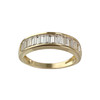 Bague d'occasion or 750 jaune zirconias - vue V1