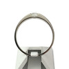Solitaire d'occasion or 750 blanc diamant - vue V3