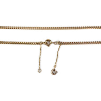 Chaîne d'occasion or 750 jaune maille gourmette 72 cm