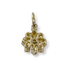Pendentif d'occasion or 585 jaune diamants - vue V2