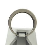 Bague d'occasion or 750 blanc diamants - vue 3