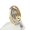 Bague guy laroche d'occasion 3 ors 750 diamants - vue V2