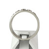 Bague d'occasion or 585 blanc diamants jaunes - vue V3