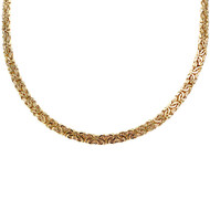 Collier d'occasion or 750 jaune maille royale 46 cm