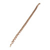Bracelet d'occasion or 750 rose maille gourmette 19,5 cm - vue V2