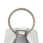 Bague d'occasion or 750 blanc diamants - vue 3
