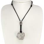 Collier Grisogono d'occasion en or blanc 750, diamants - vue 2