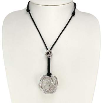 Collier Grisogono d'occasion en or blanc 750, diamants