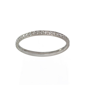 Tweedehands mauboussin full circle ring 750 witgoud diamant