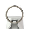 Bague d'occasion or 750 blanc diamants - vue V3
