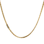 Chaîne d'occasion or 750 jaune maille fantaisie 61 cm - vue 1