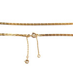 Chaîne d'occasion or 750 jaune maille fantaisie 61 cm - vue 3