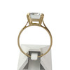 Bague d'occasion or 750 jaune aigue marine - vue V3