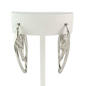 Creoles d'occasion or 375 blanc