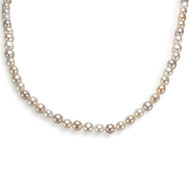 Collier d'occasion or 750 jaune perles de culture 41,5 cm
