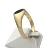 Bague d'occasion or 750 jaune onyx - vue V2