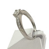 Bague d'occasion or 750 blanc diamants - vue V2