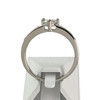 Bague d'occasion or 750 blanc diamants - vue V3