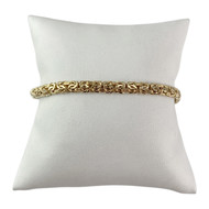Bracelet d'occasion or 750 jaune maille royale 20 cm