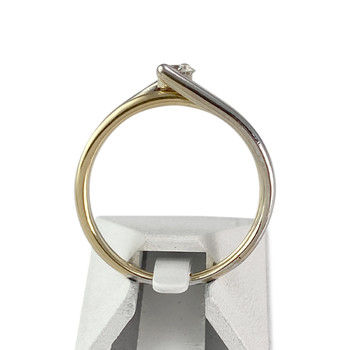 Solitaire d'occasion 2 or 750 diamants