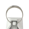 Bague d'occasion or 750 blanc zirconias - vue V3