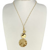 Collier d'occasion or 750 jaune maille fantaisie 47 cm - vue V2