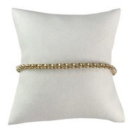 Bracelet d'occasion or 750 jaune maille jaseron 19,5 cm
