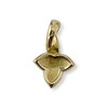 Pendentif d'occasion or 750 jaune diamants - vue V2