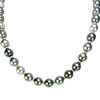 Collier d'occasion or 750 jaune en perles tahiti 45cm - vue V1