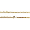 Collier d'occasion or 750 jaune maille corde 42 cm - vue V3