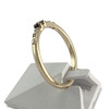 Bague mauboussin d'occasion or 750 jaune diamants saphir - vue V2
