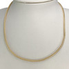 Collier d'occasion or 750 jaune maille fantaisie 45 cm - vue V2