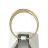 Bague d'occasion or 750 jaune zirconias - vue V3