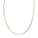 Chaîne d'occasion or 750 jaune maille forçat 50 cm - vue 1