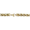 Collier d'occasion or 750 jaune maille festonée 45,5 cm - vue V3